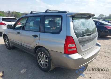 2005 Subaru Forester 2.5Xs L.l. Bean из США, поврежденный, VIN JF1SG67675H704714